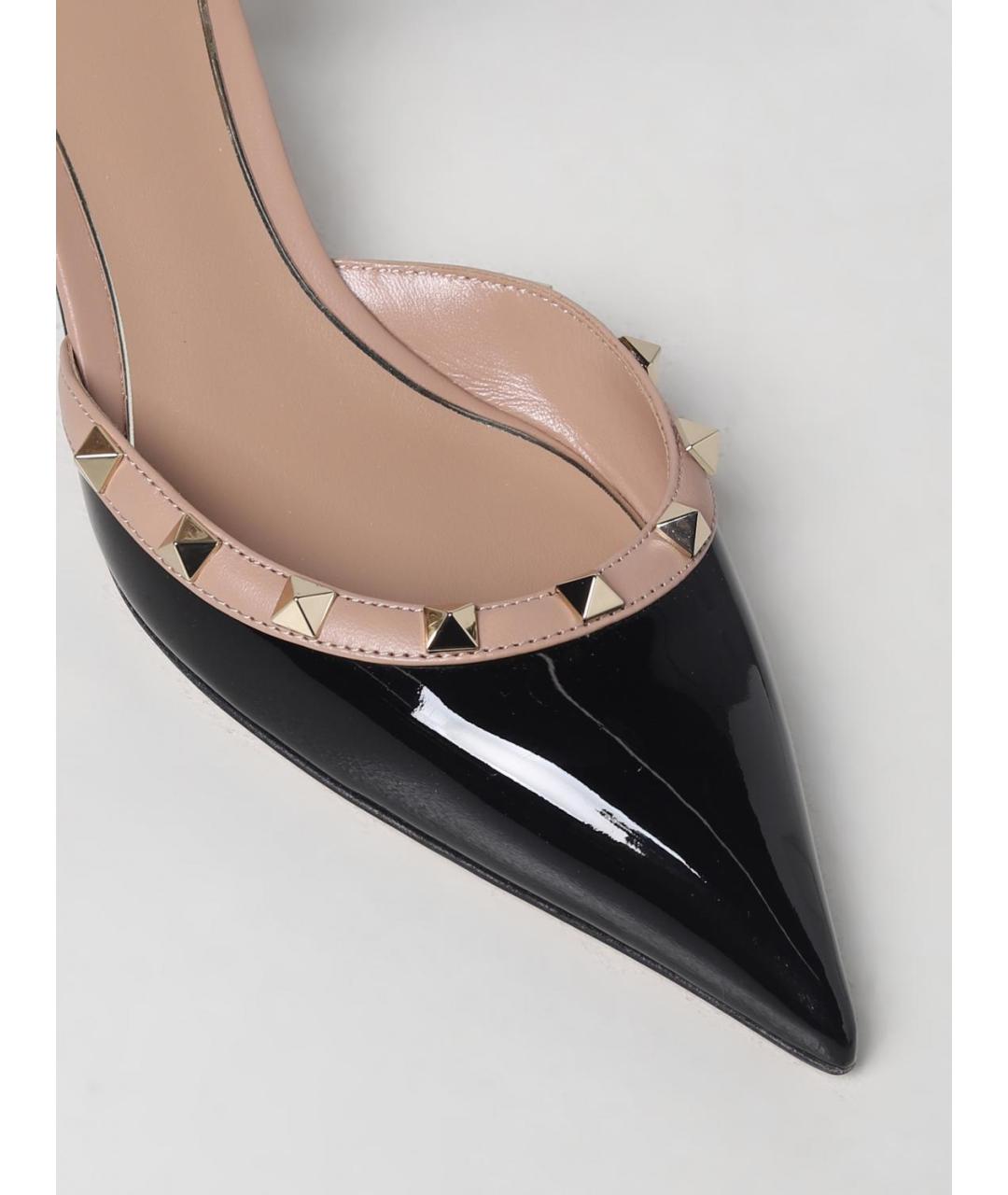 VALENTINO Мульти туфли из лакированной кожи, фото 4