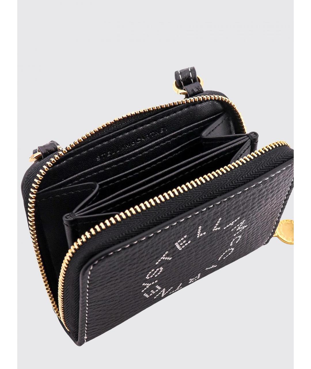 STELLA MCCARTNEY Черный кошелек, фото 3