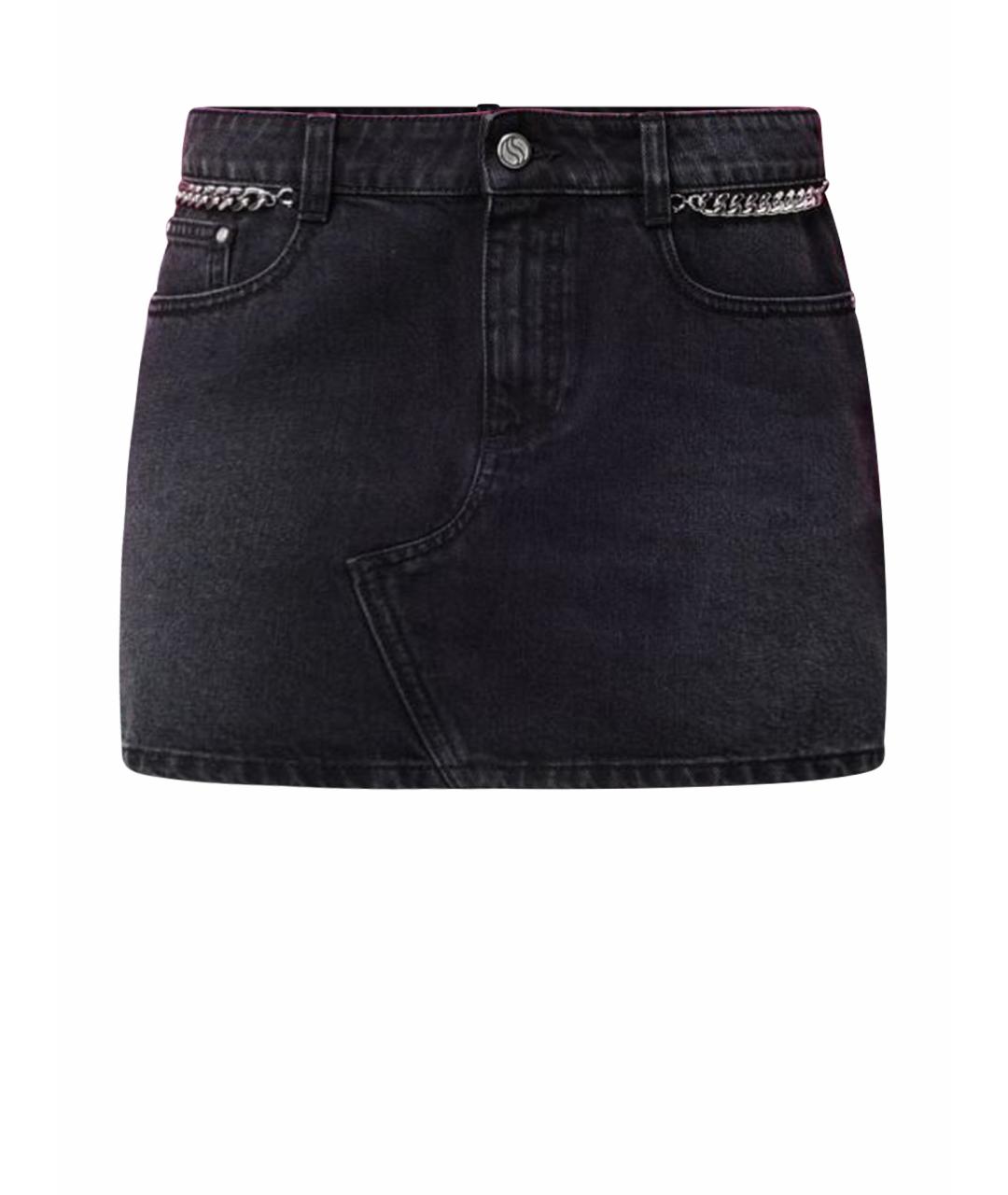 STELLA MCCARTNEY Черная юбка мини, фото 1