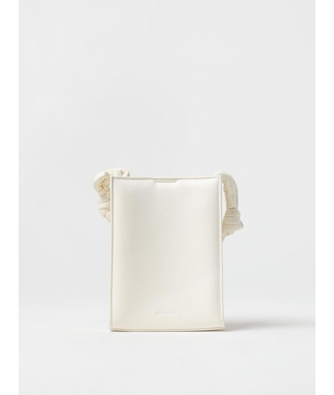 JIL SANDER Белая сумка через плечо, фото 5
