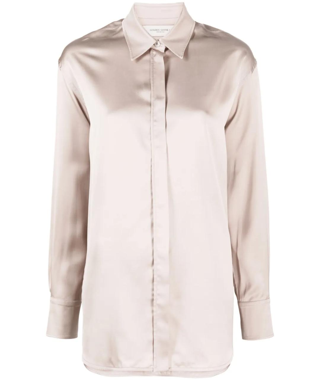 GOLDEN GOOSE DELUXE BRAND Розовая рубашка, фото 1