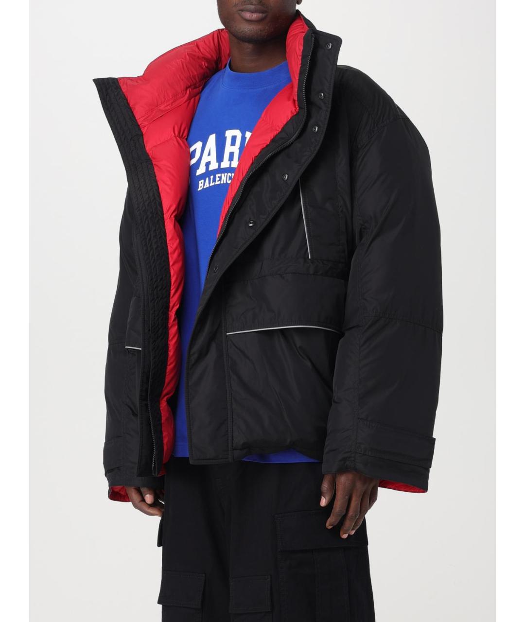 BALENCIAGA Черная куртка, фото 5