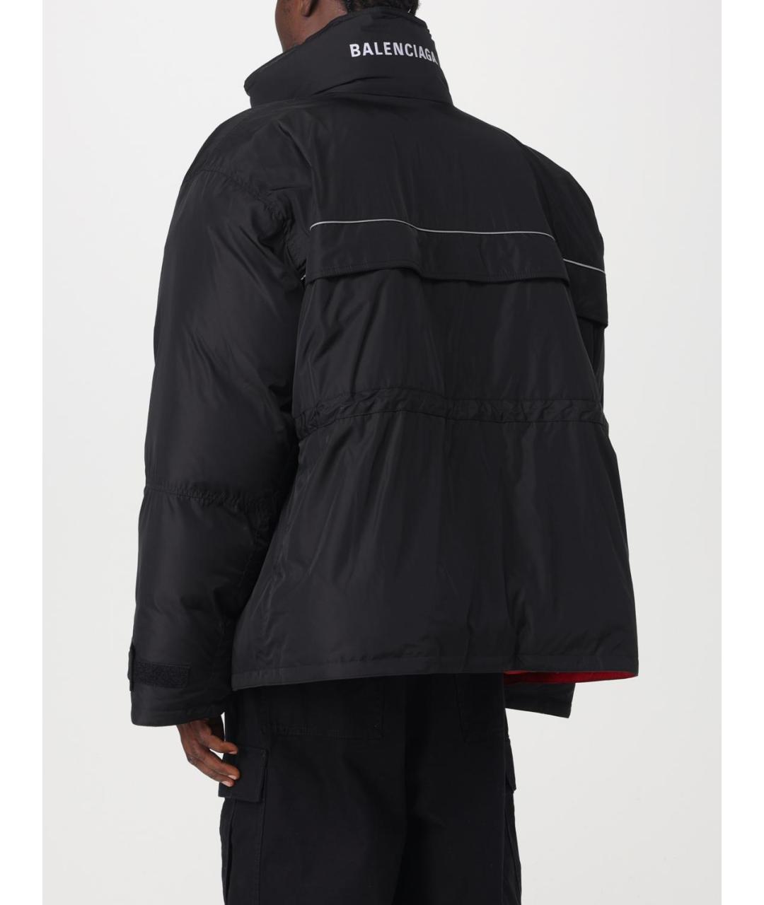 BALENCIAGA Черная куртка, фото 4