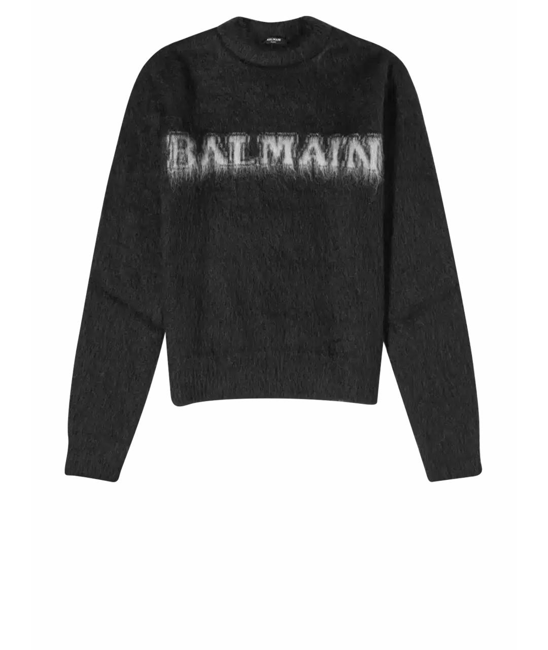 BALMAIN Серый джемпер / свитер, фото 1