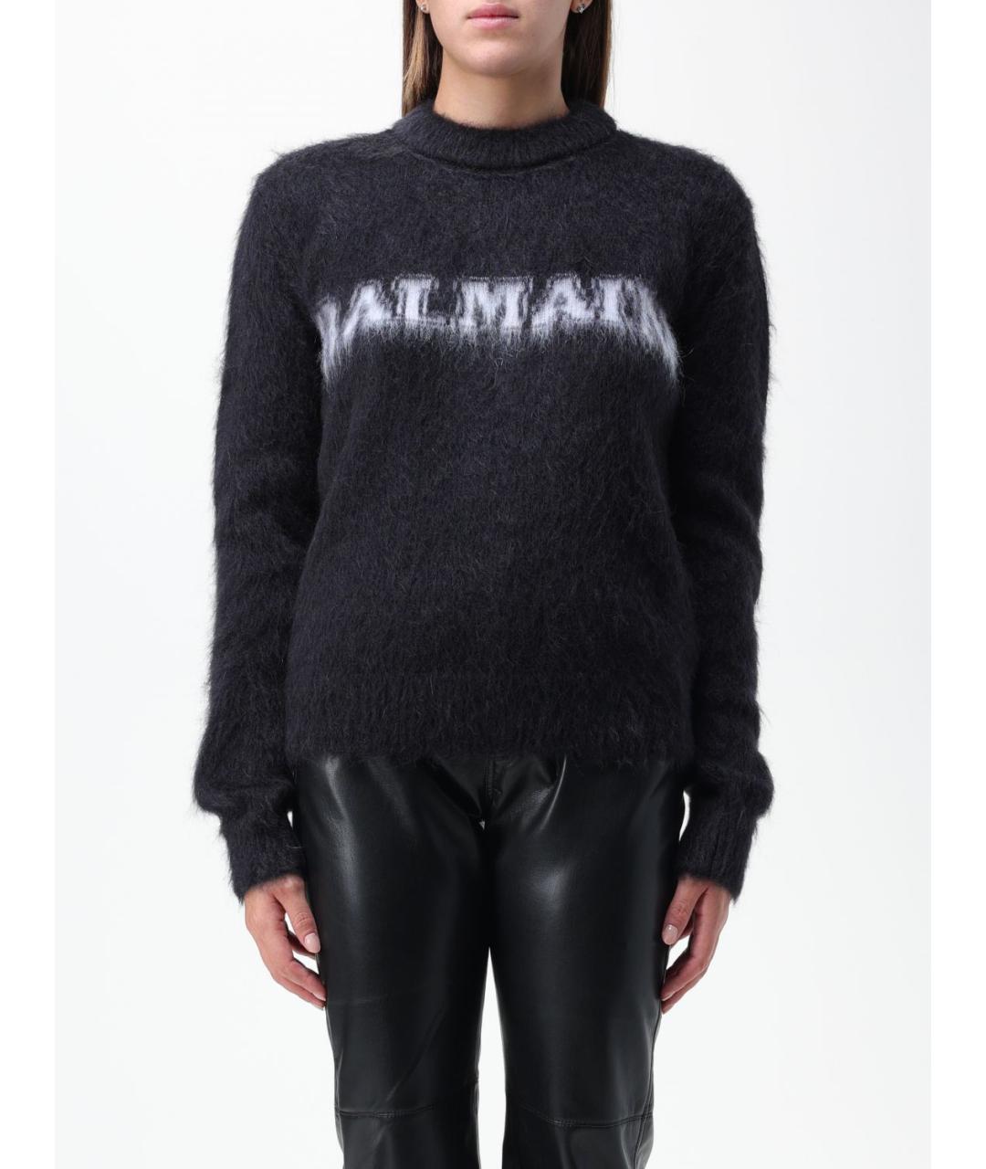 BALMAIN Серый джемпер / свитер, фото 2