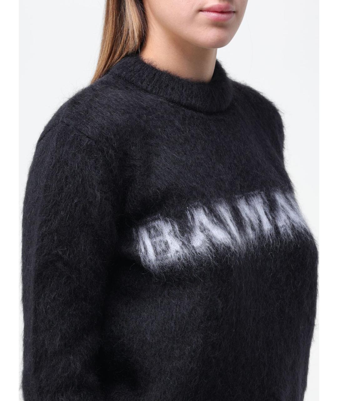 BALMAIN Серый джемпер / свитер, фото 5