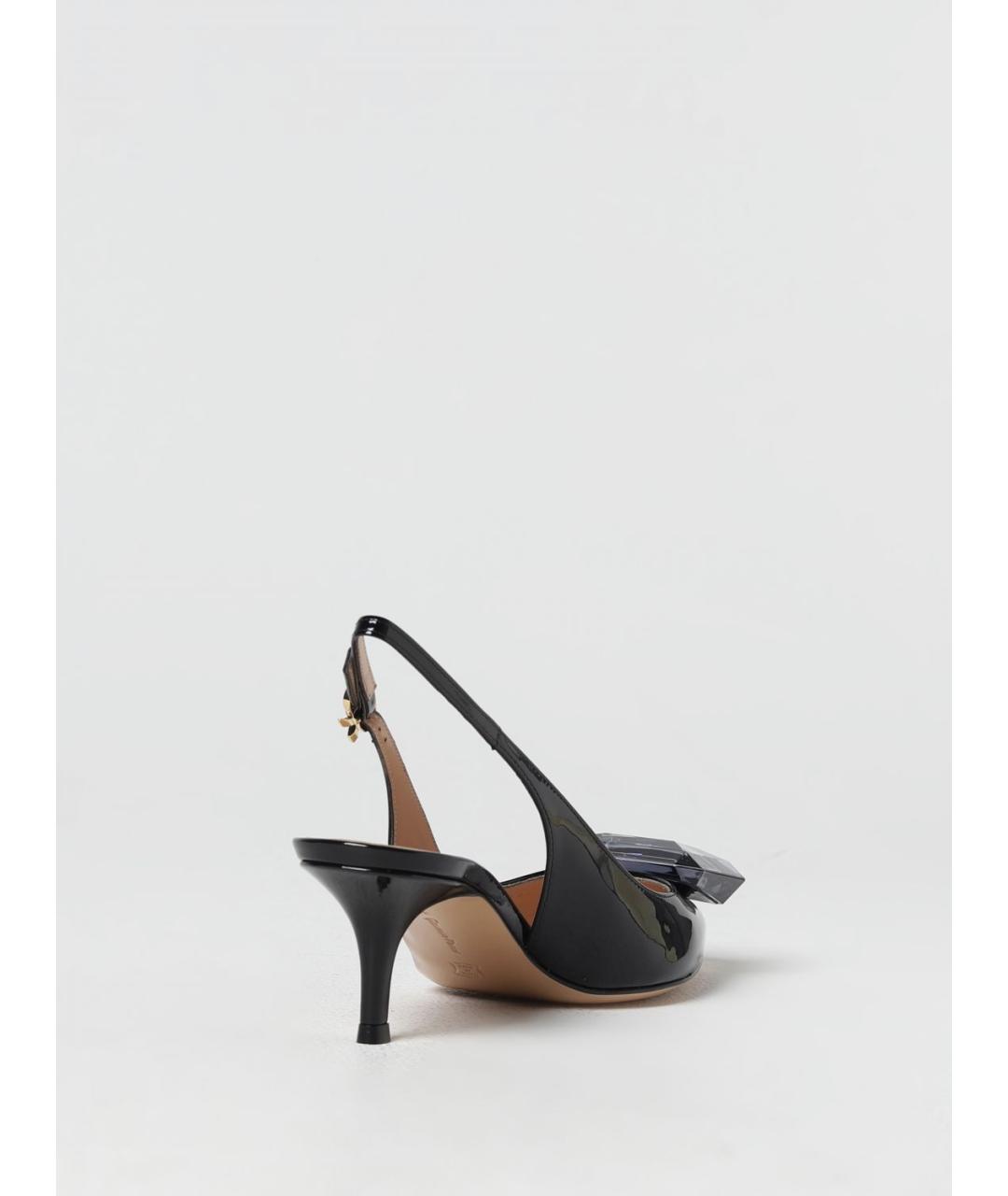 GIANVITO ROSSI Черные туфли из лакированной кожи, фото 3