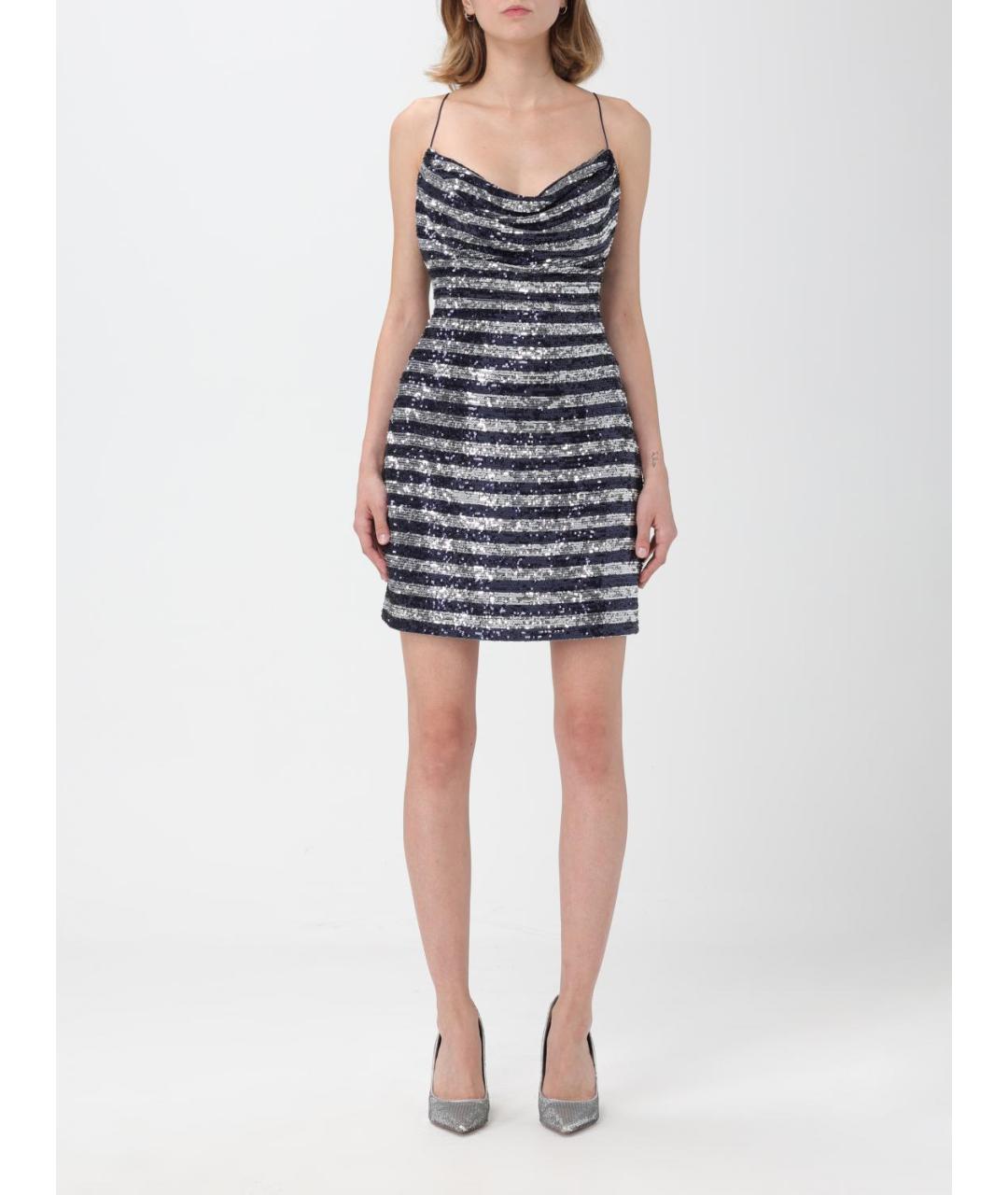 BALMAIN Мульти коктейльное платье, фото 2