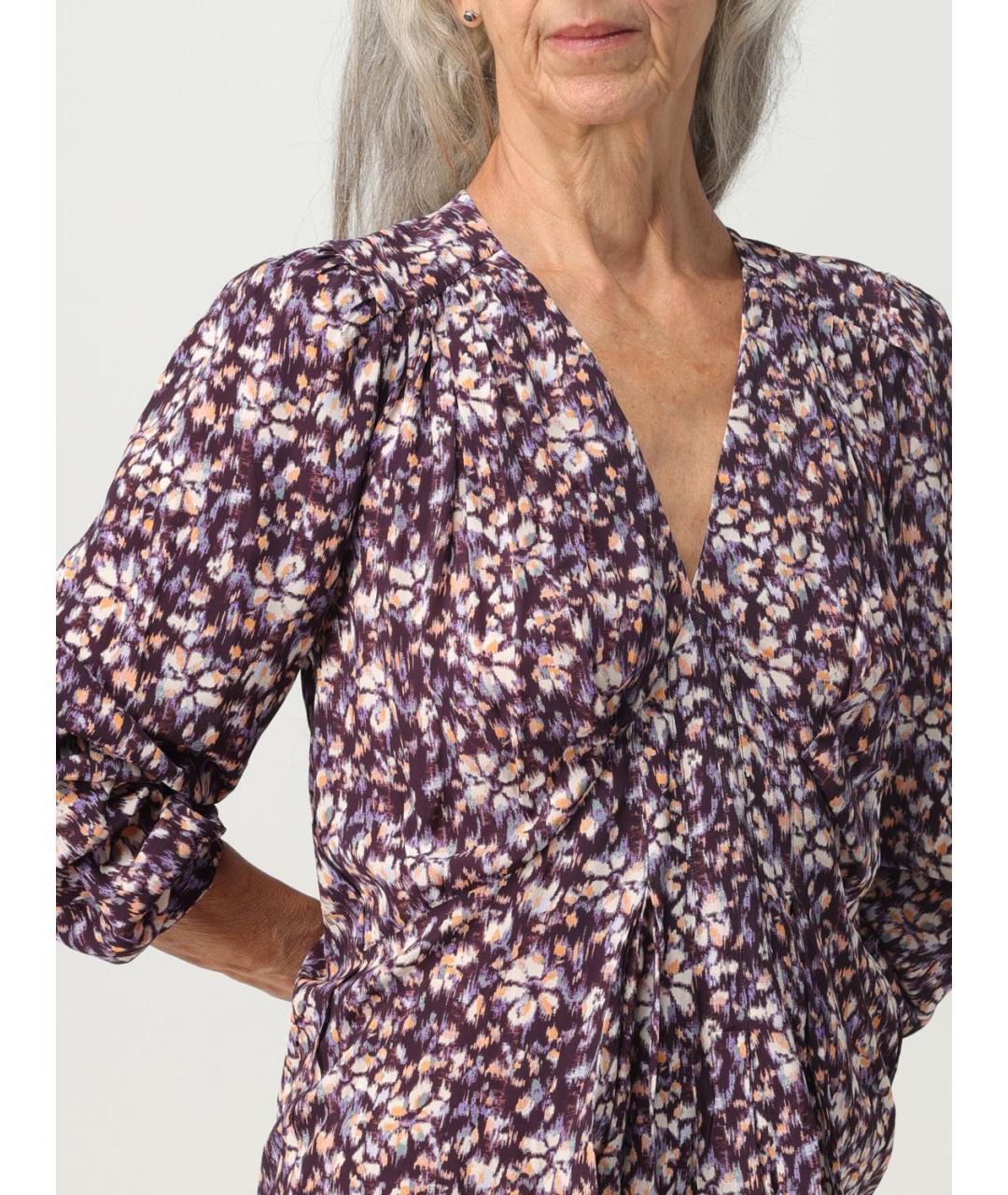 ISABEL MARANT Фиолетовая блузы, фото 5