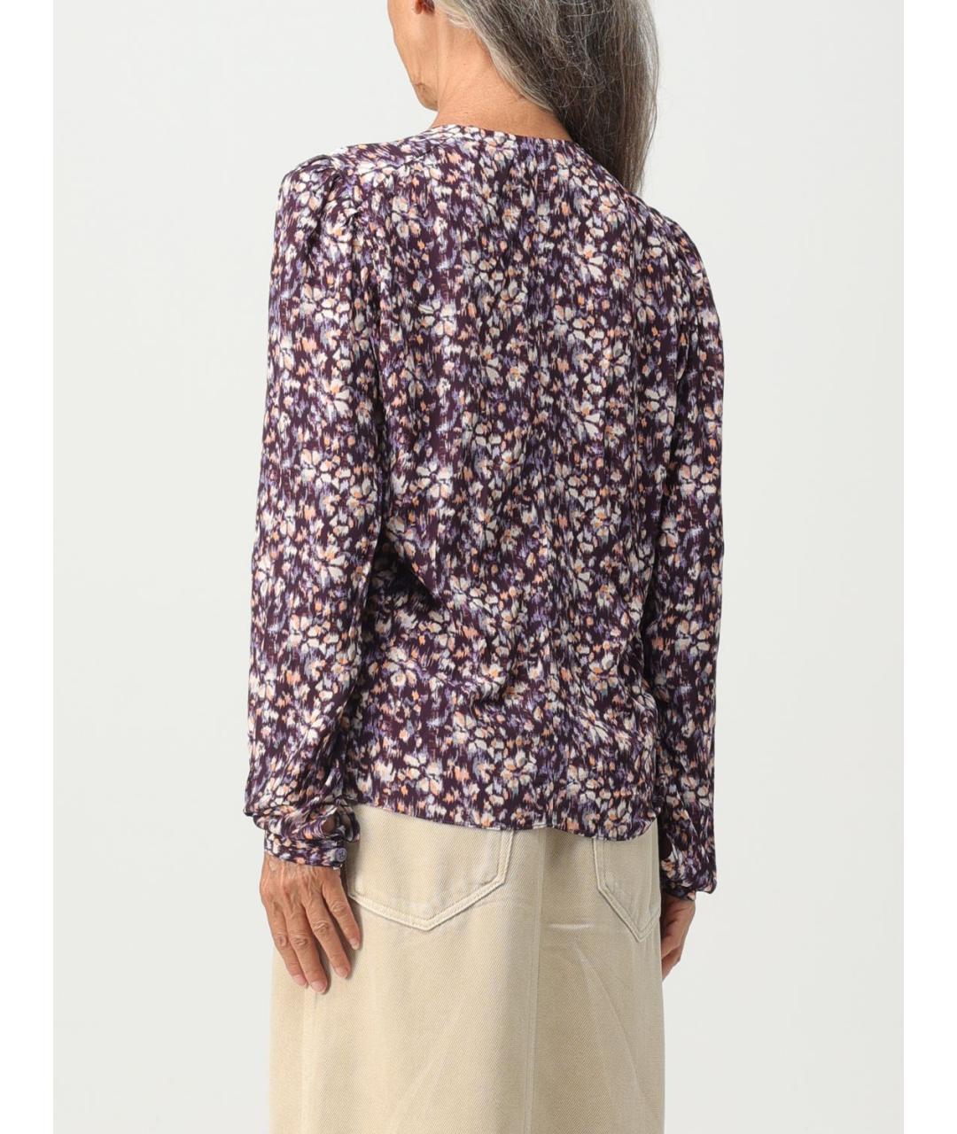 ISABEL MARANT Фиолетовая блузы, фото 4
