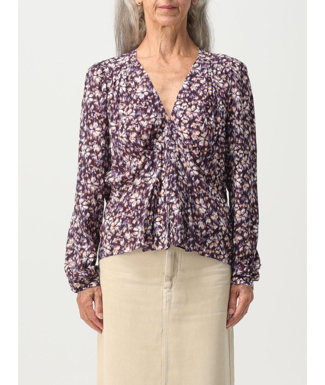 ISABEL MARANT Фиолетовая блузы, фото 2
