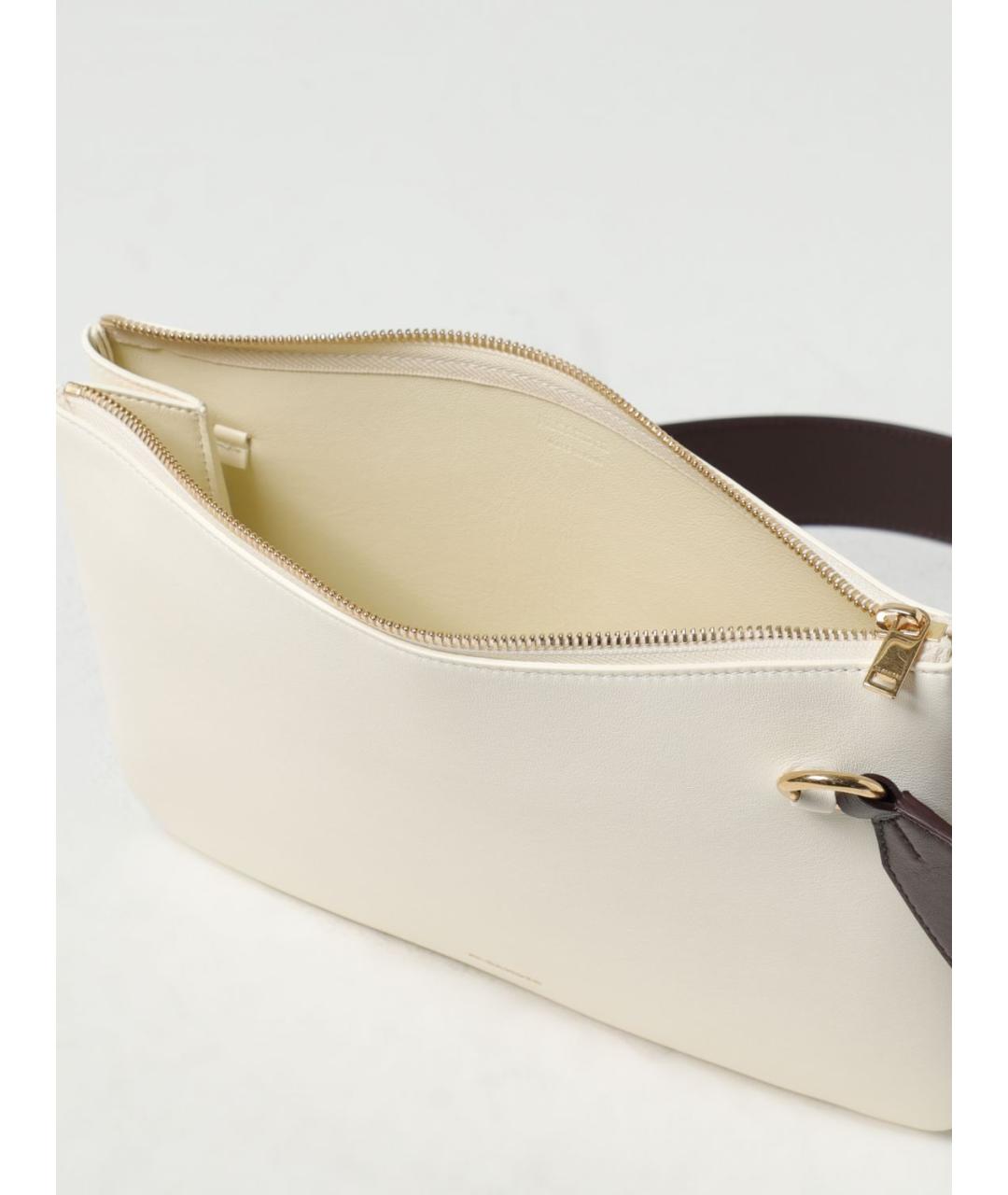 JIL SANDER Бежевая сумка через плечо, фото 4