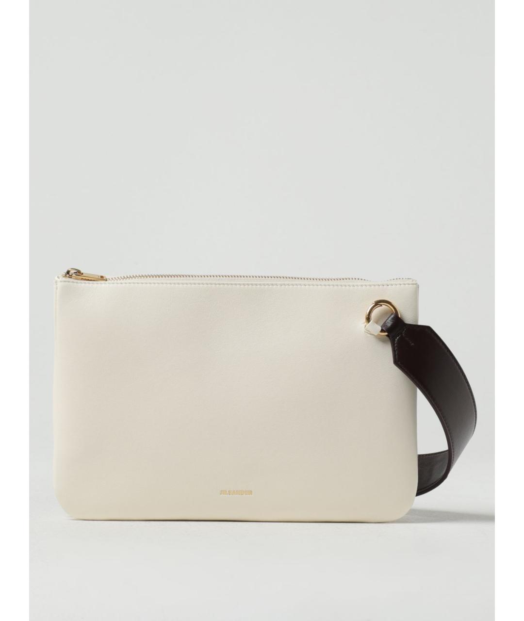 JIL SANDER Бежевая сумка через плечо, фото 5