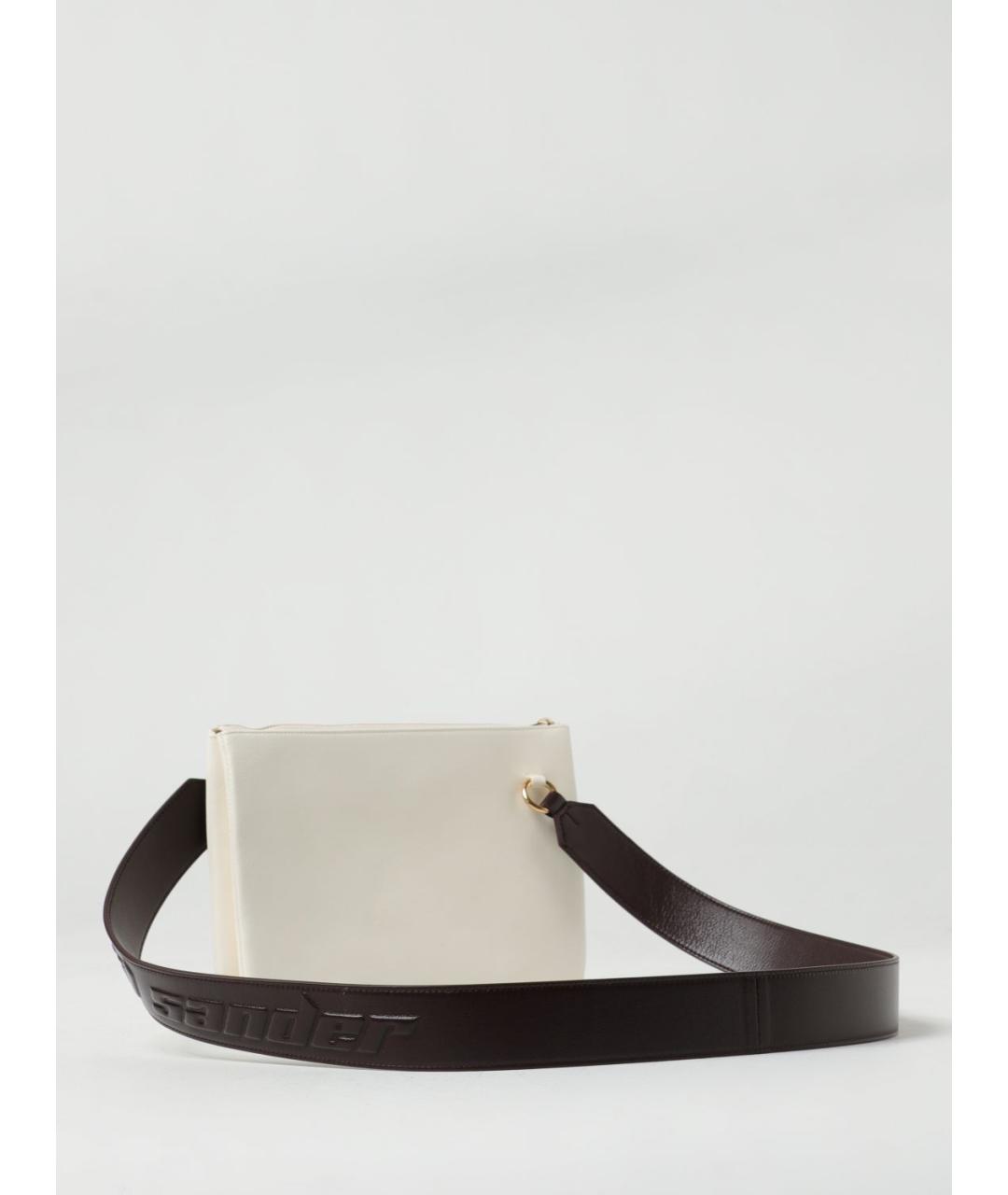 JIL SANDER Бежевая сумка через плечо, фото 2
