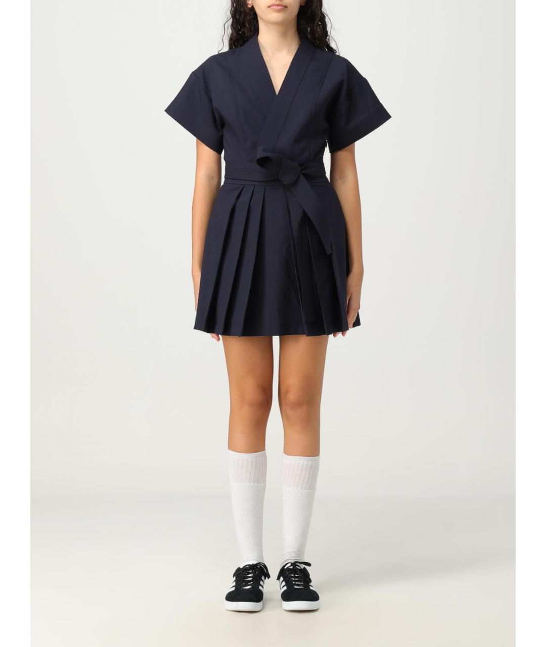 KENZO Синее платье, фото 2