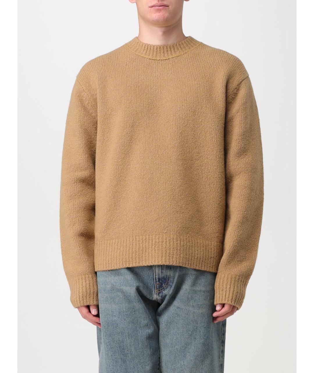 ACNE STUDIOS Коричневый джемпер / свитер, фото 2