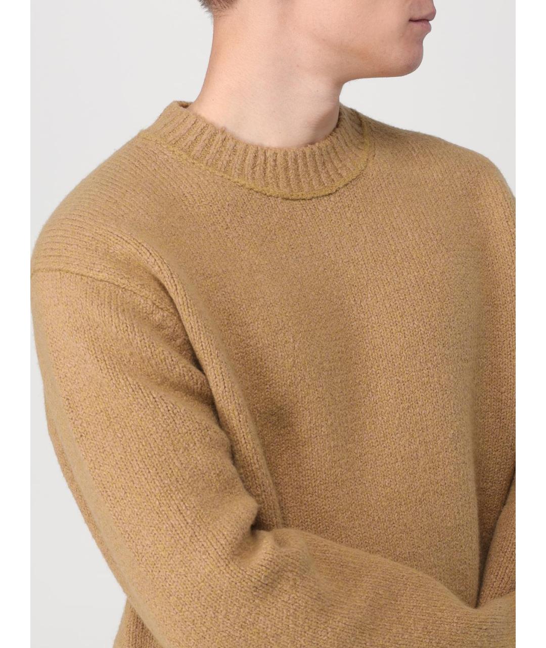 ACNE STUDIOS Коричневый джемпер / свитер, фото 6