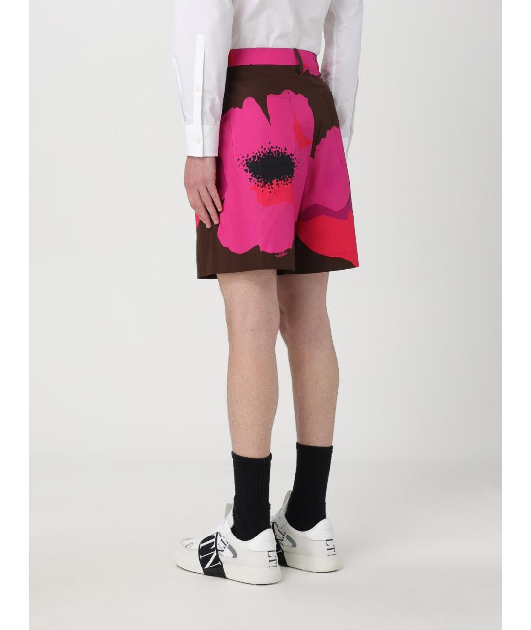 VALENTINO Мульти хлопковые шорты, фото 4