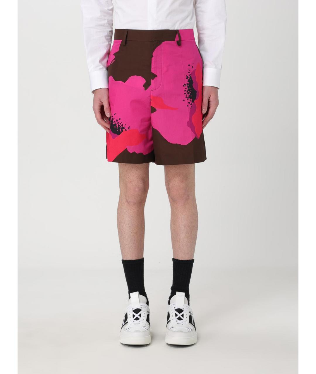 VALENTINO Мульти хлопковые шорты, фото 2