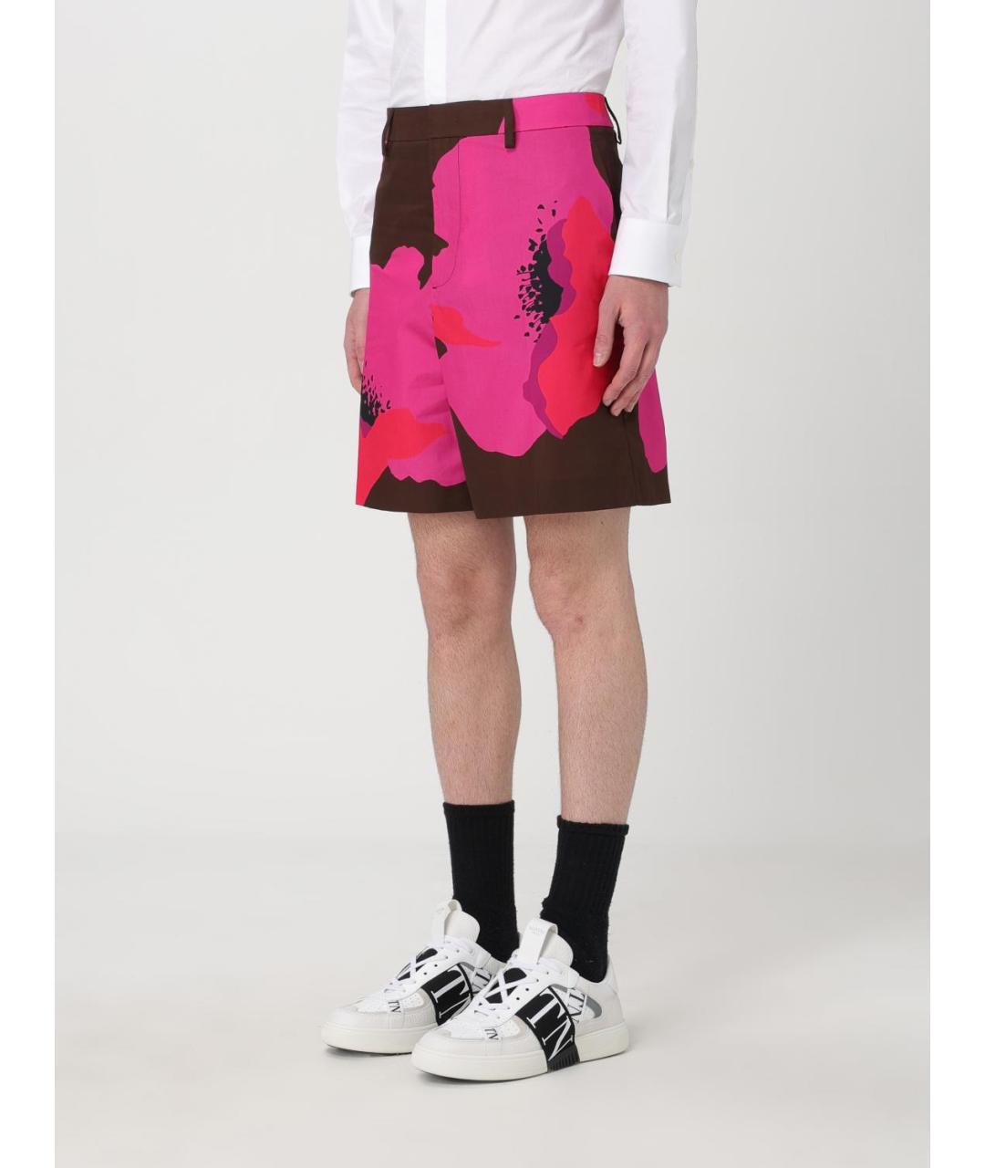 VALENTINO Мульти хлопковые шорты, фото 5