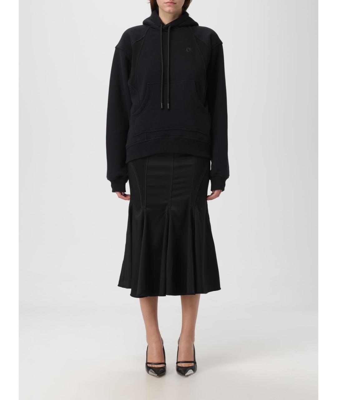 OFF-WHITE Черное платье, фото 2