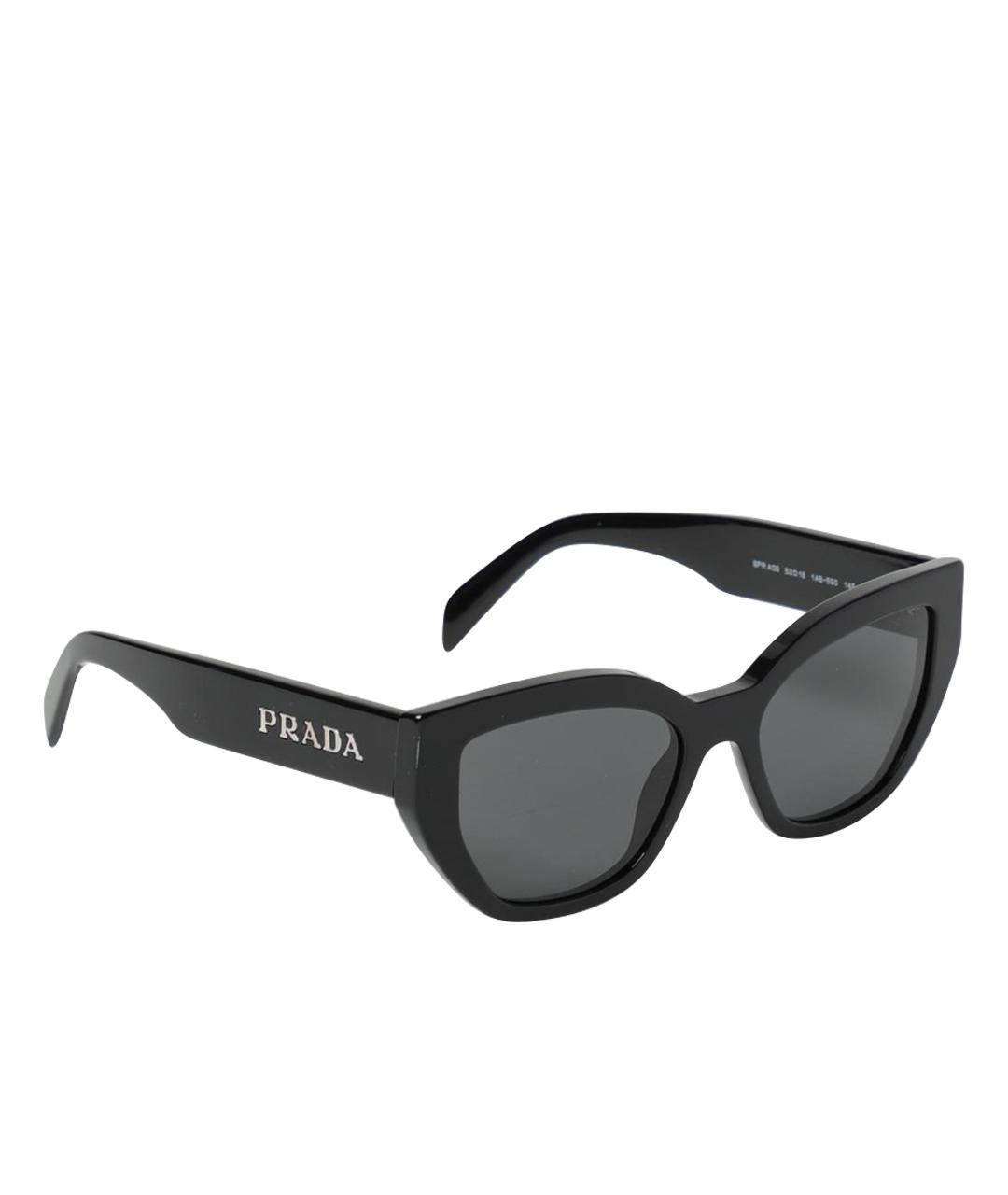 PRADA Черные солнцезащитные очки, фото 1
