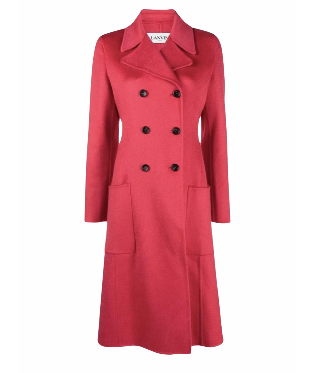 LANVIN Красное пальто, фото 1