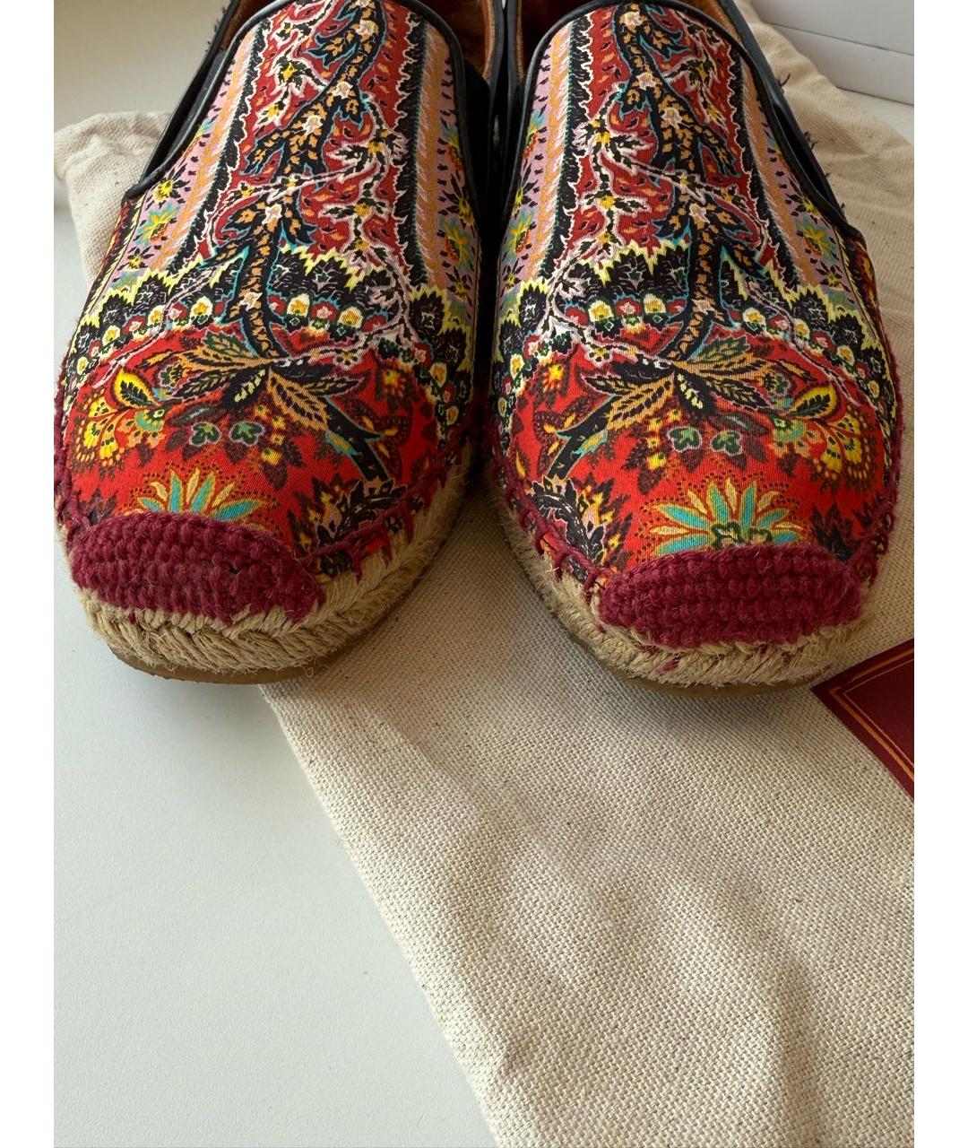ETRO Мульти текстильные эспадрильи, фото 5