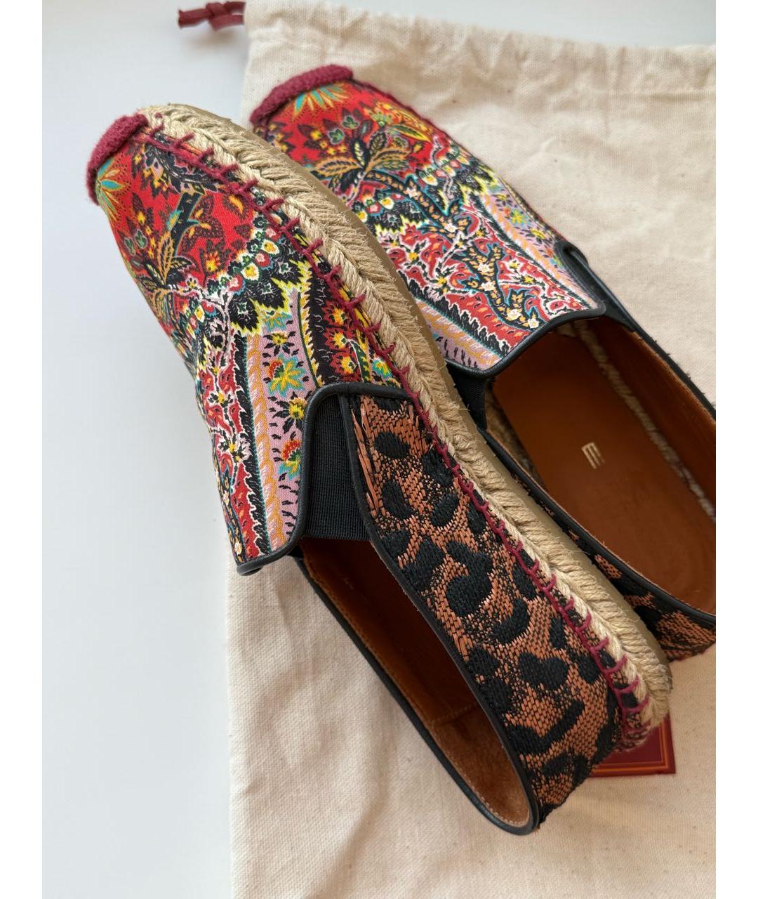 ETRO Мульти текстильные эспадрильи, фото 9