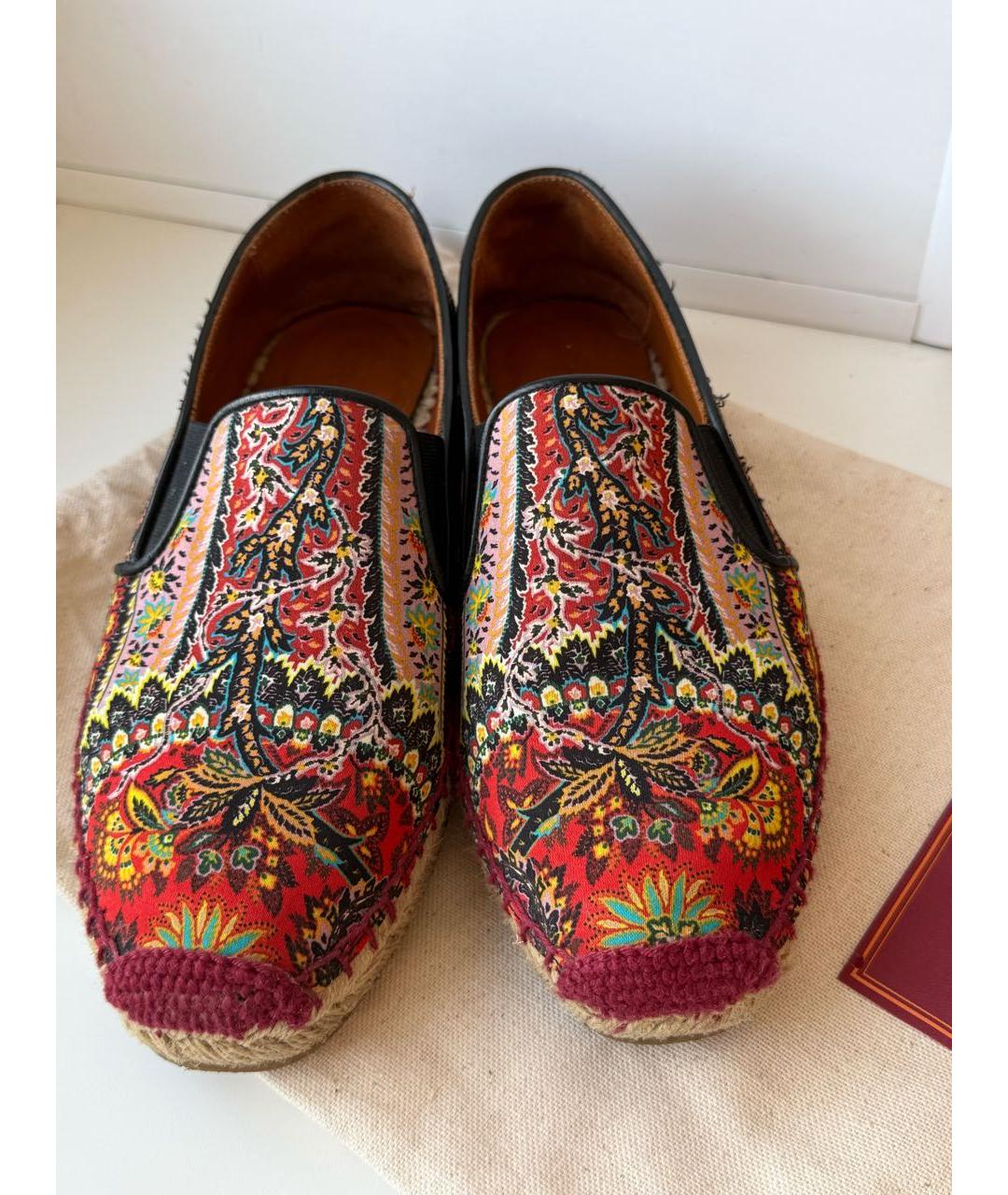 ETRO Мульти текстильные эспадрильи, фото 8