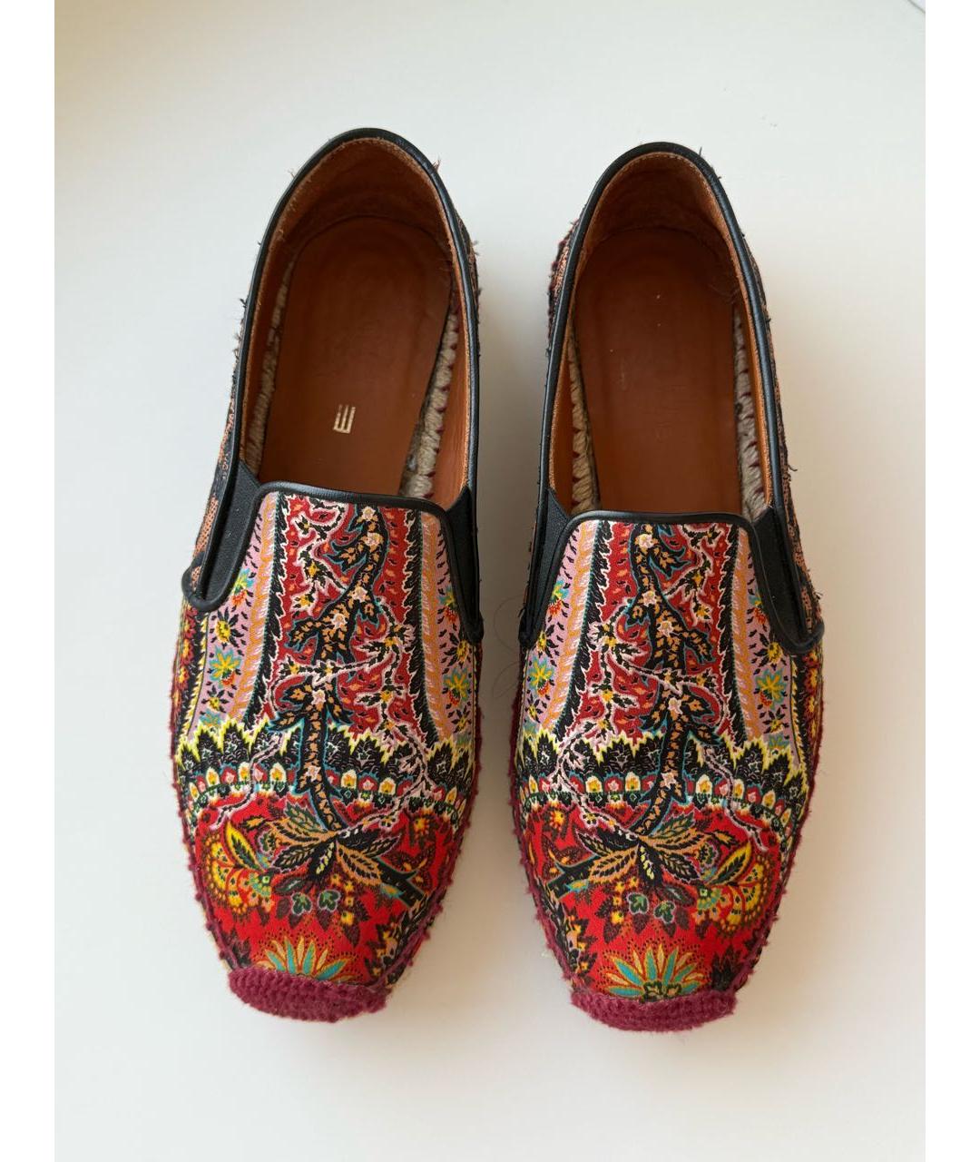 ETRO Мульти текстильные эспадрильи, фото 2