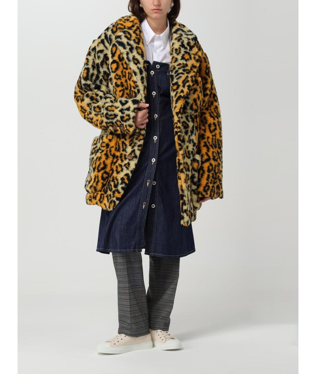 VIVIENNE WESTWOOD Мульти шерстяная юбка миди, фото 3