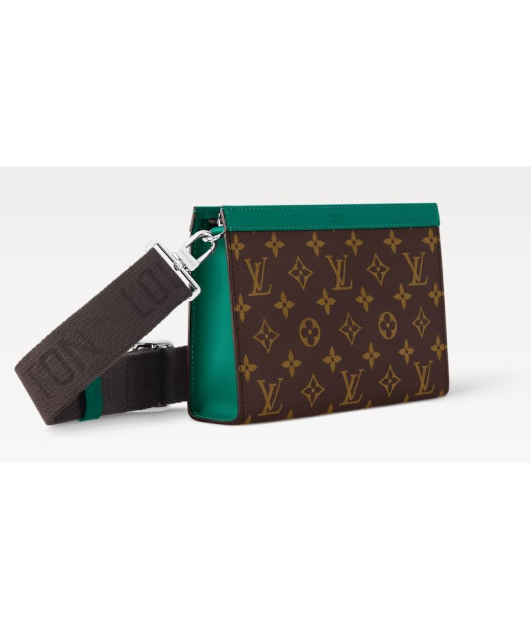 LOUIS VUITTON Коричневая барсетка, фото 2
