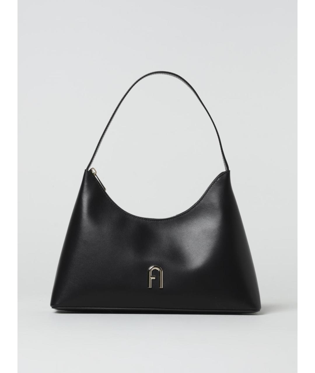 FURLA Черная сумка через плечо, фото 4