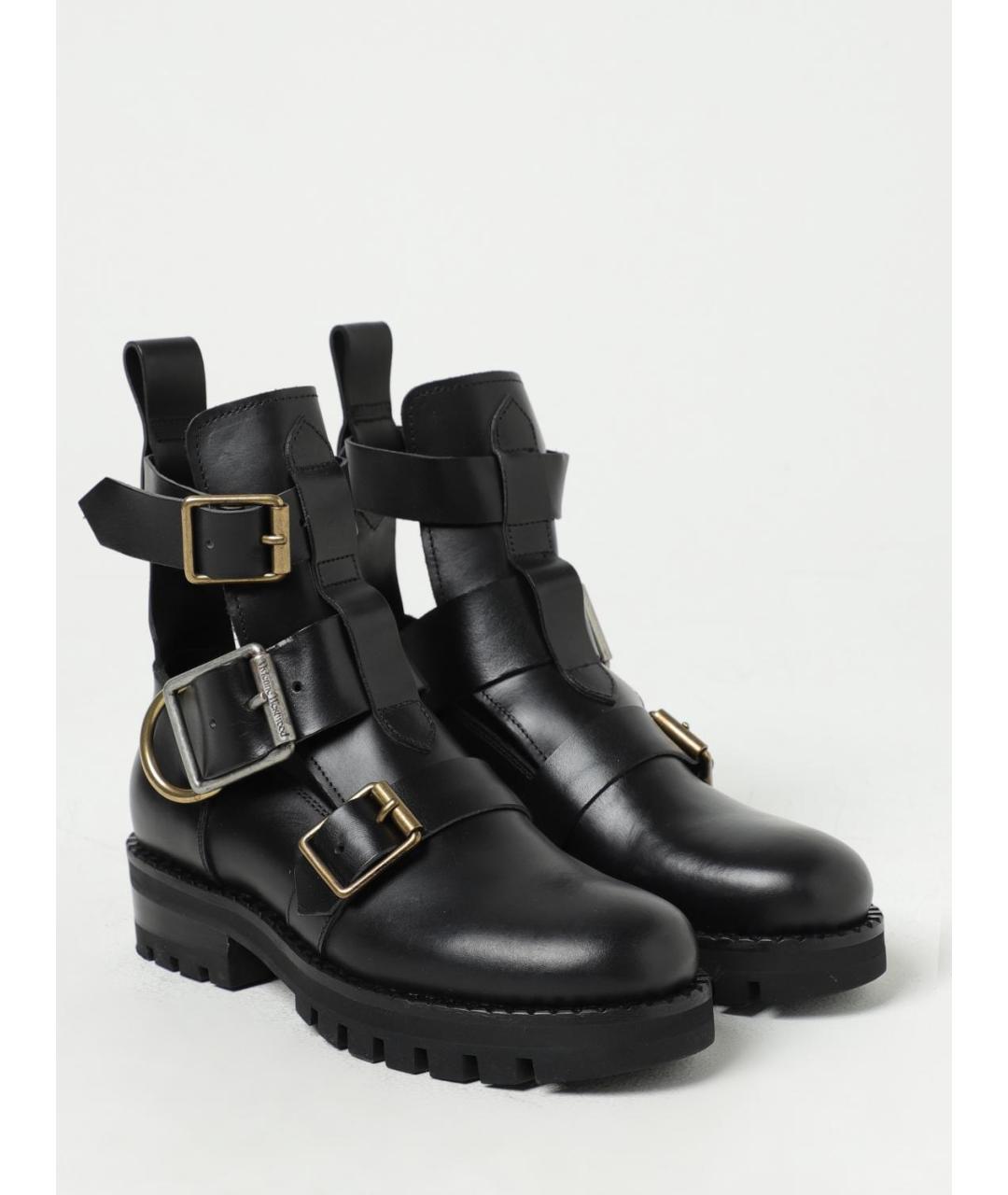 VIVIENNE WESTWOOD Черные ботинки, фото 2