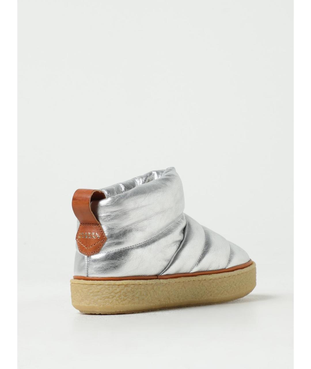 ISABEL MARANT Серебряные ботинки, фото 3