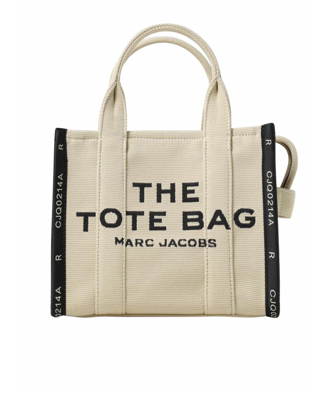 MARC JACOBS Бежевая тканевая сумка тоут, фото 1