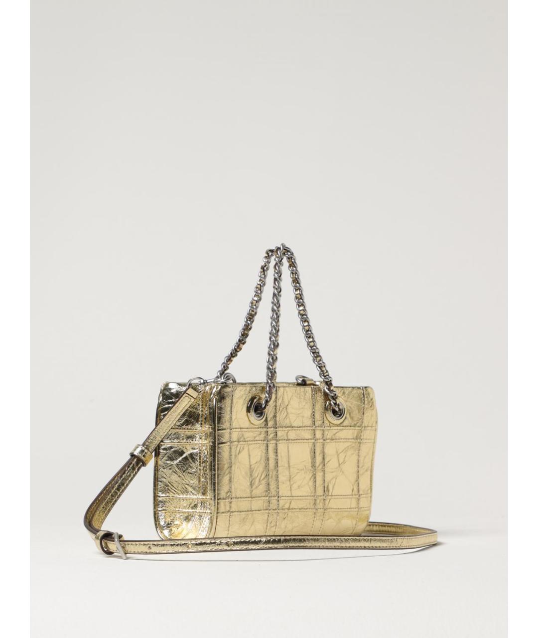 TORY BURCH Золотая сумка тоут, фото 2