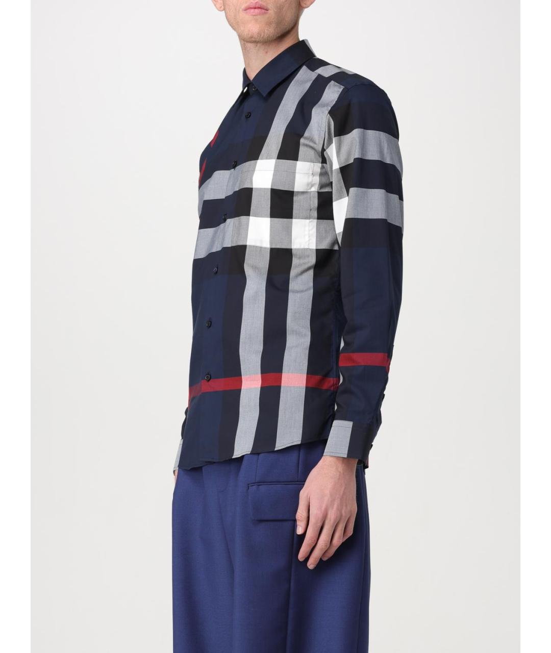 BURBERRY Мульти кэжуал рубашка, фото 5