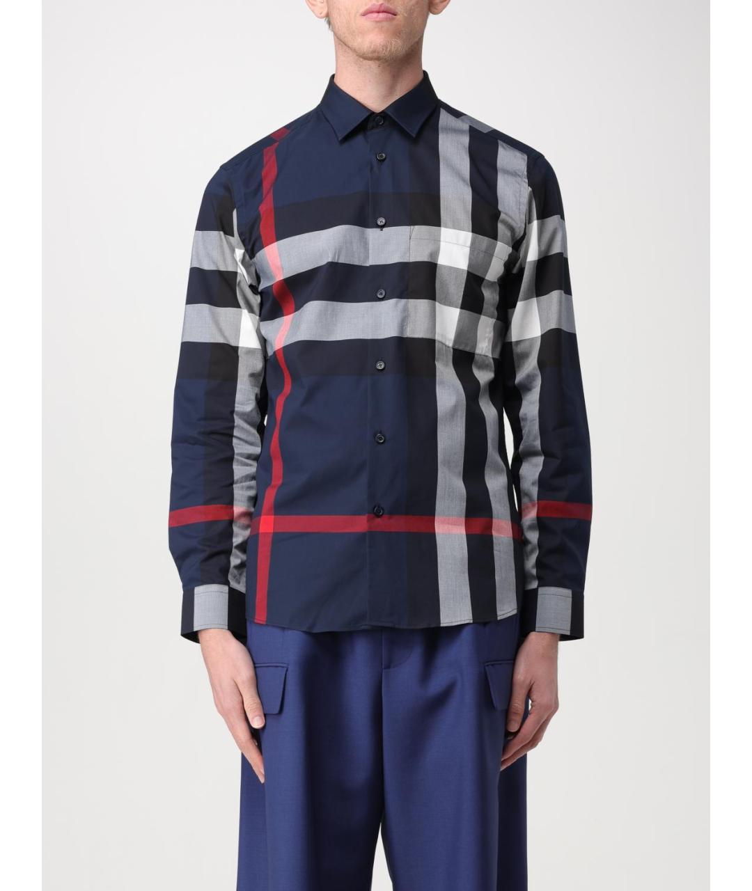 BURBERRY Мульти кэжуал рубашка, фото 2