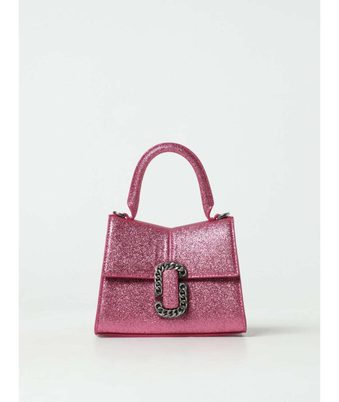 MARC JACOBS Розовая сумка с короткими ручками, фото 4