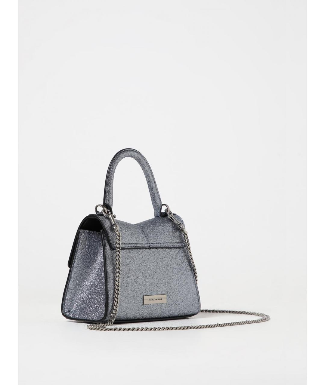 MARC JACOBS Серебряная сумка с короткими ручками, фото 2