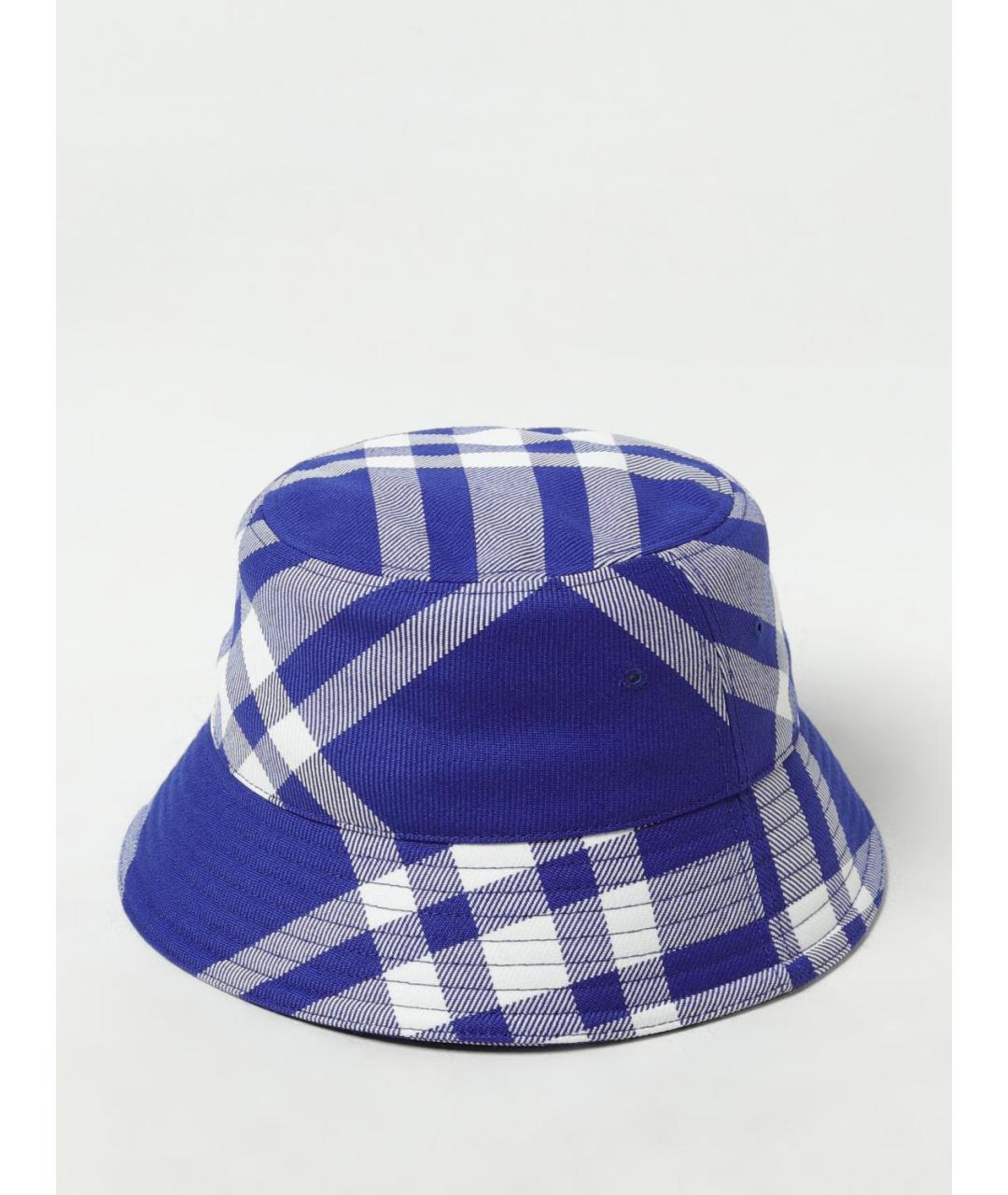 BURBERRY Синяя хлопковая кепка/бейсболка, фото 3