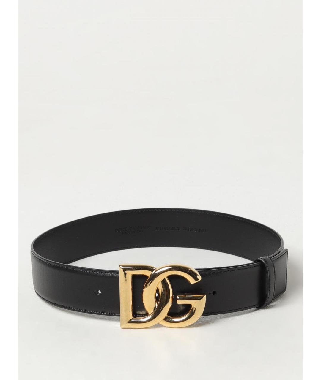 DOLCE&GABBANA Черный ремень, фото 4