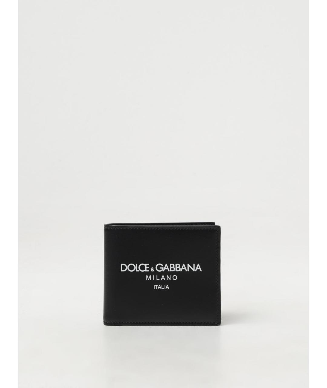 DOLCE&GABBANA Черный кошелек, фото 4