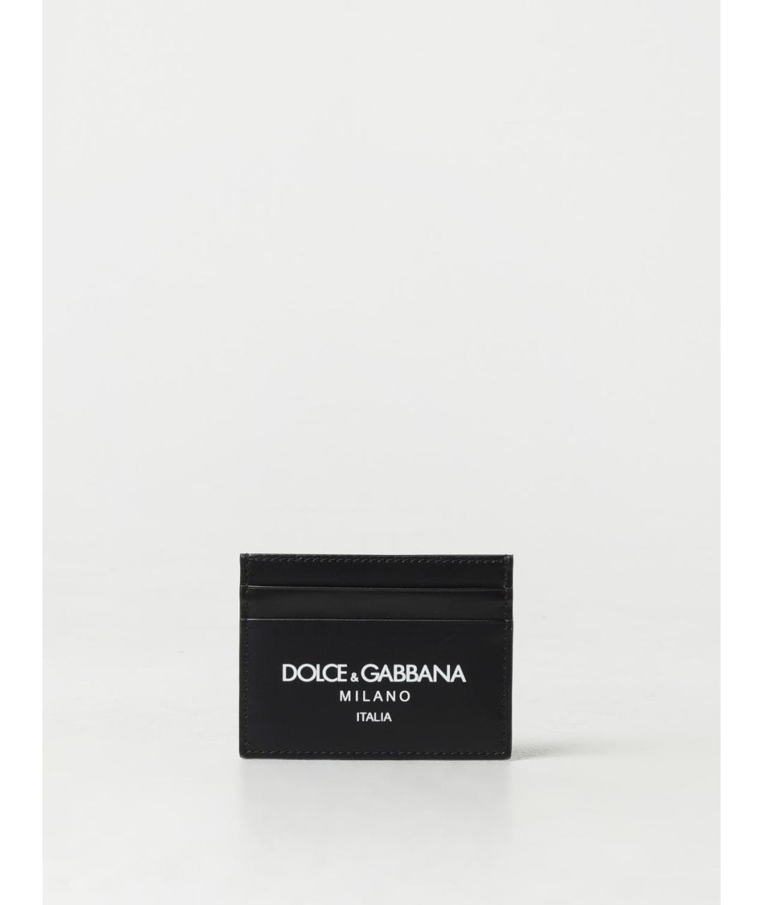 DOLCE&GABBANA Черный кардхолдер, фото 3