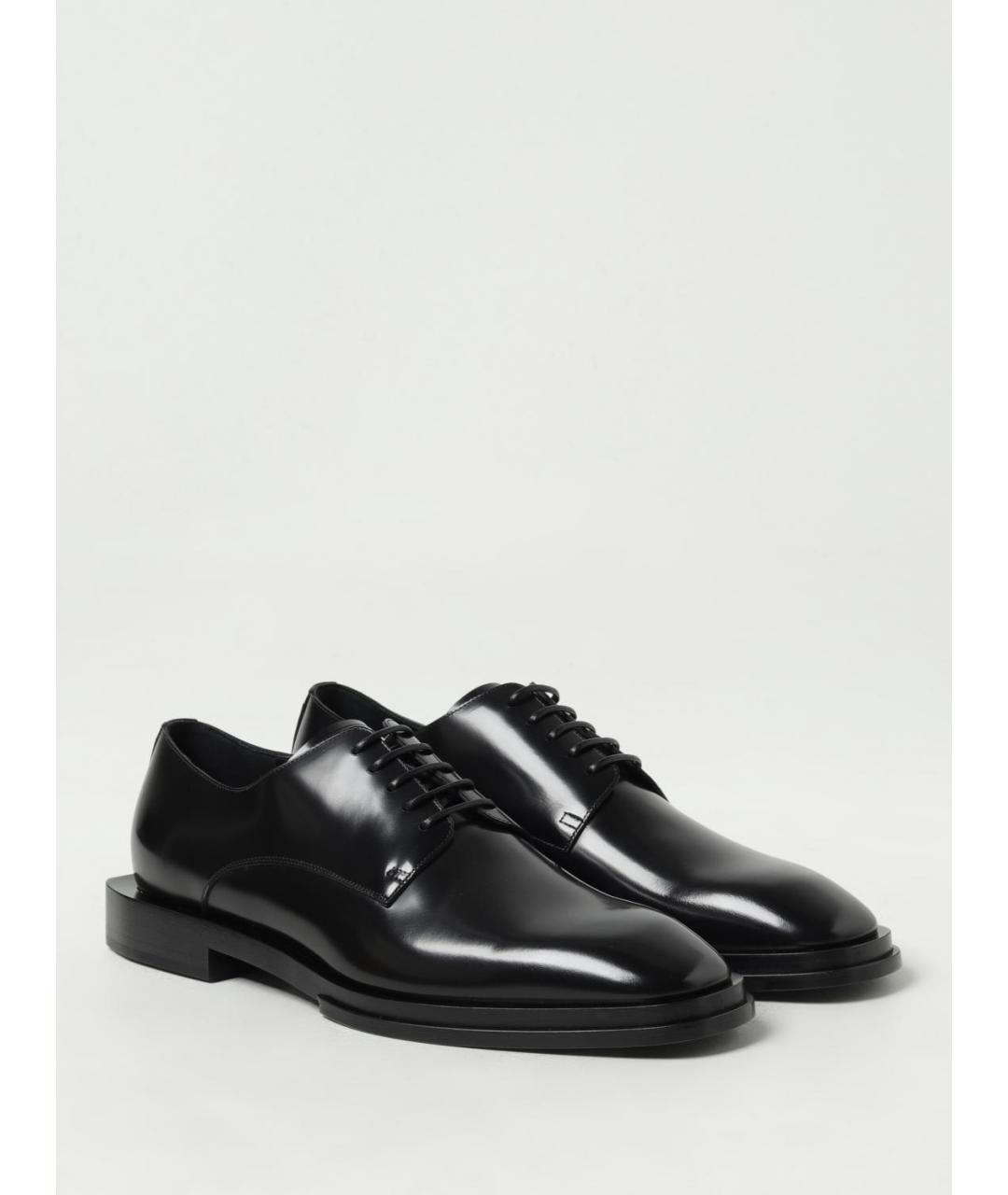 ALEXANDER MCQUEEN Черные туфли из лакированной кожи, фото 2