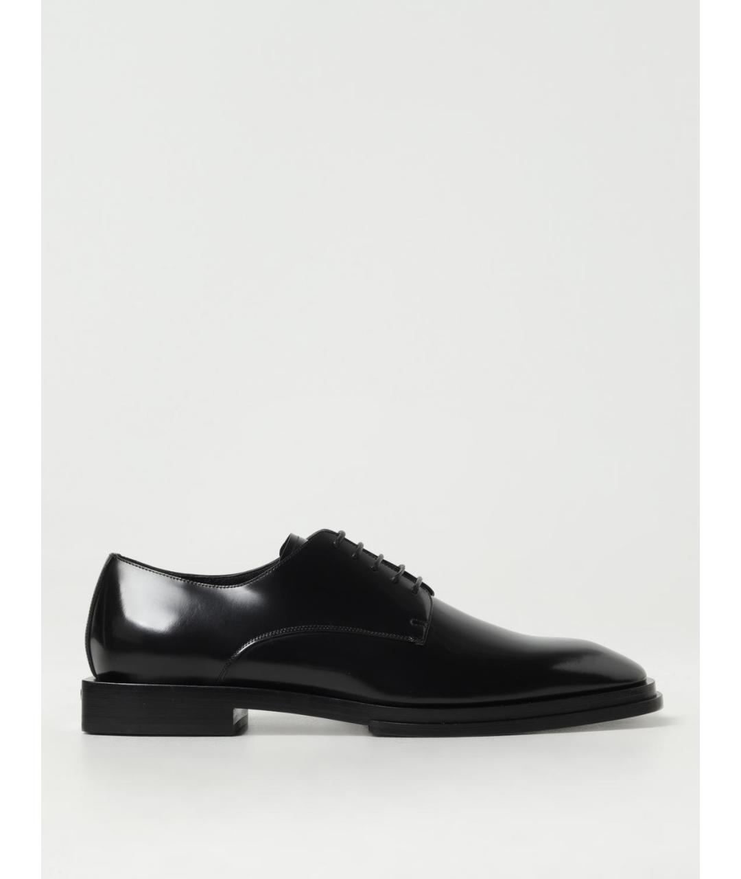 ALEXANDER MCQUEEN Черные туфли из лакированной кожи, фото 5