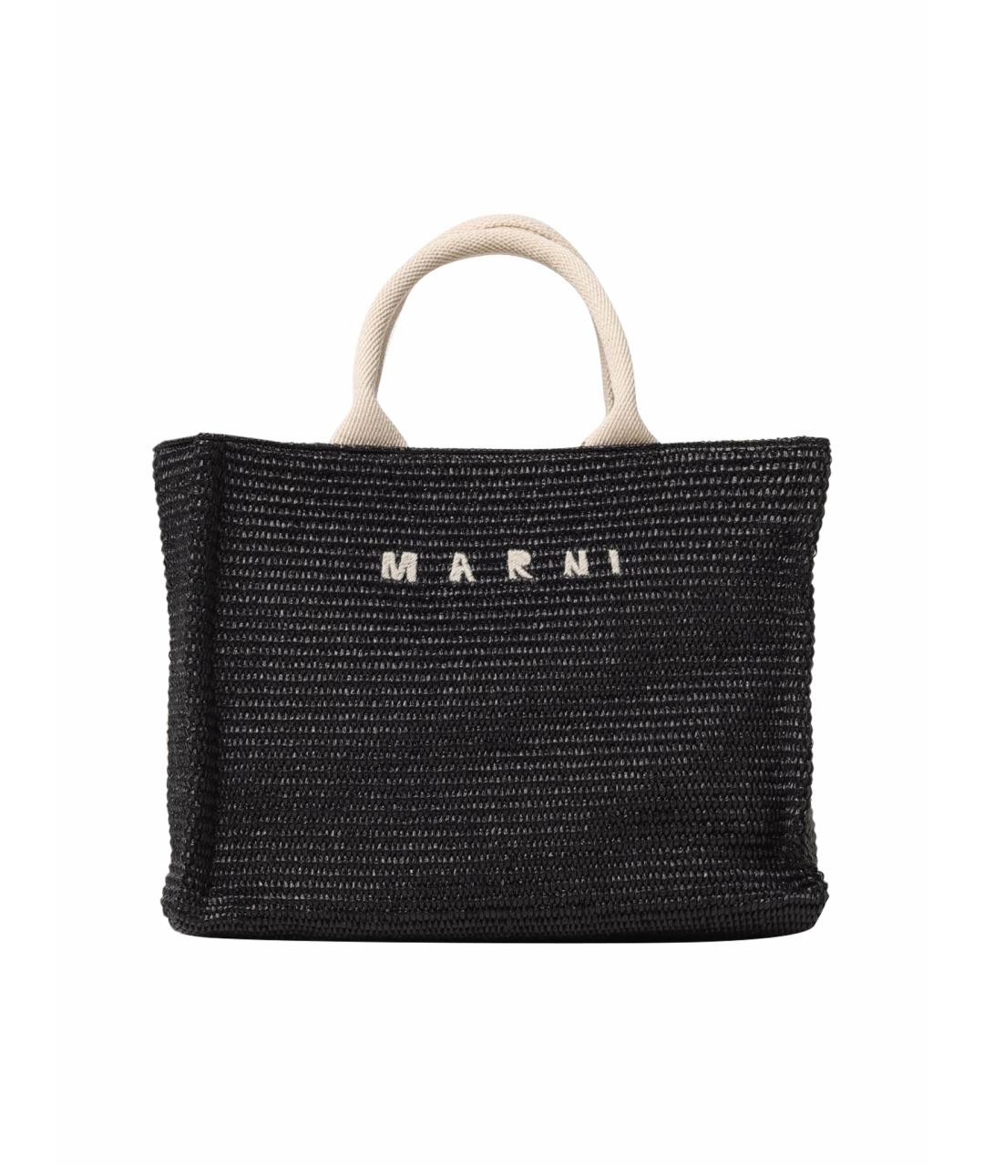 MARNI Черная сумка тоут, фото 1
