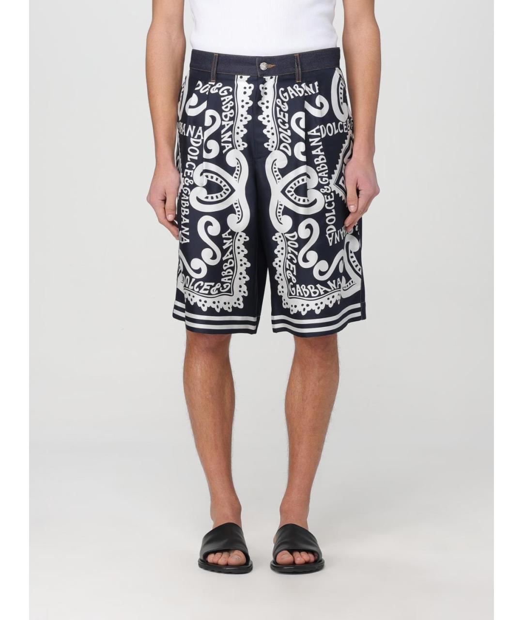 DOLCE&GABBANA Мульти шорты, фото 2